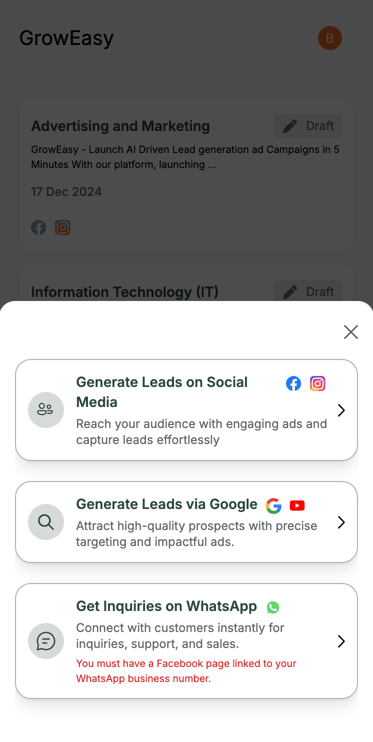 groweasy-choose-campaign-type