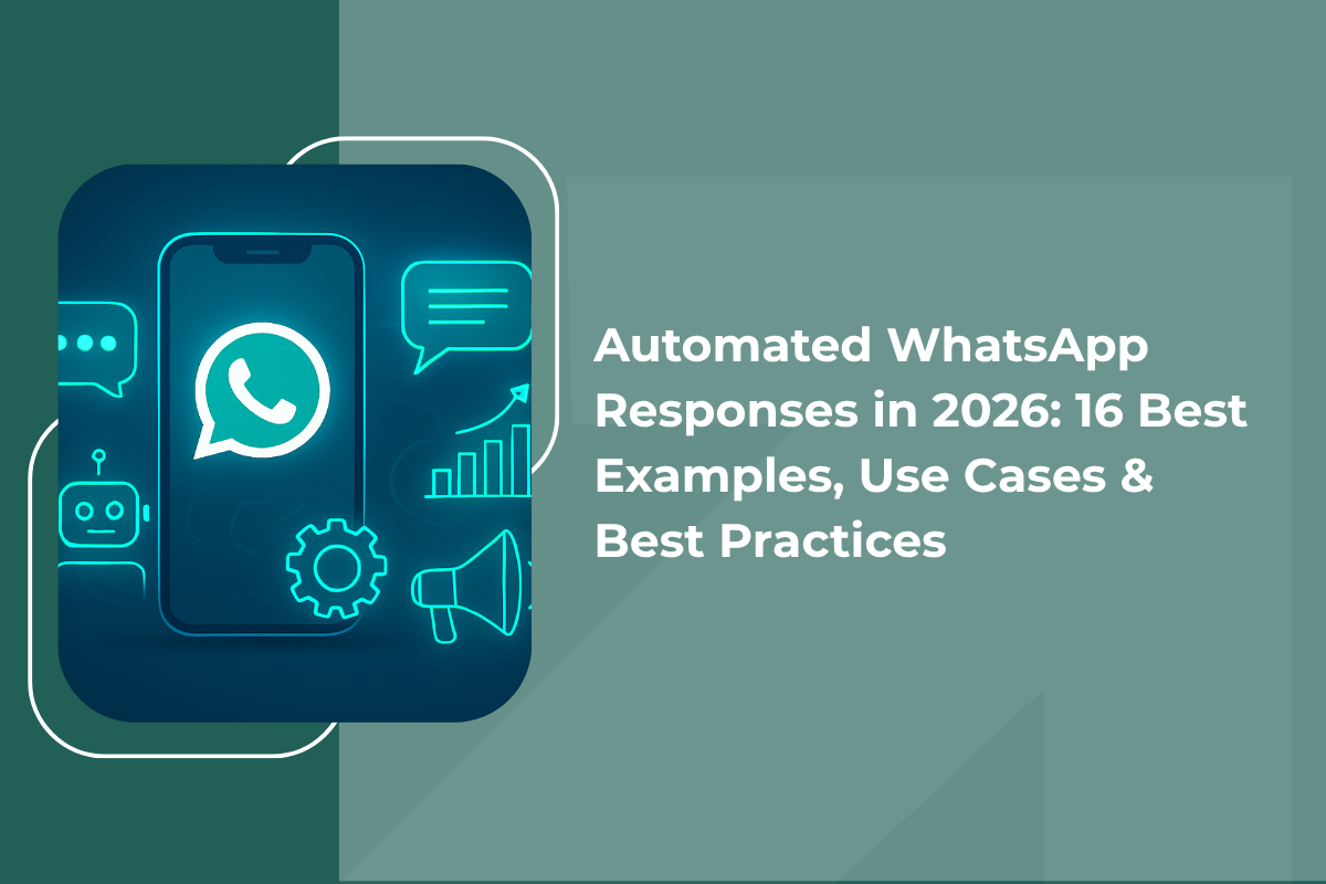 WhatsApp icon showcasing automated chat responses, analytics, and marketing tools for business automation.