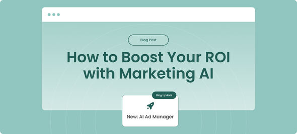 Image illustrating strategies to enhance ROI using marketing AI techniques and tools.