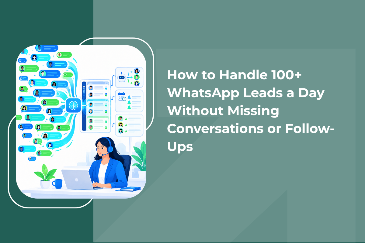 How to Handle 100+ WhatsApp Leads