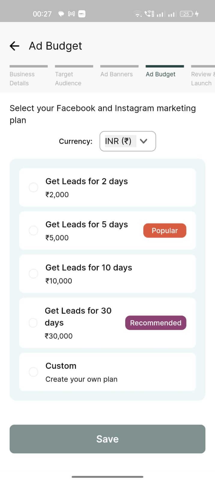 groweasy-choose-ad-budget